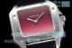 AAA Replica Cartier Santos Red Dial Leather Strap Swiss Quartz Watch (3)_th.jpg
